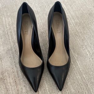 SCHUTZ Lou Black high stiletto